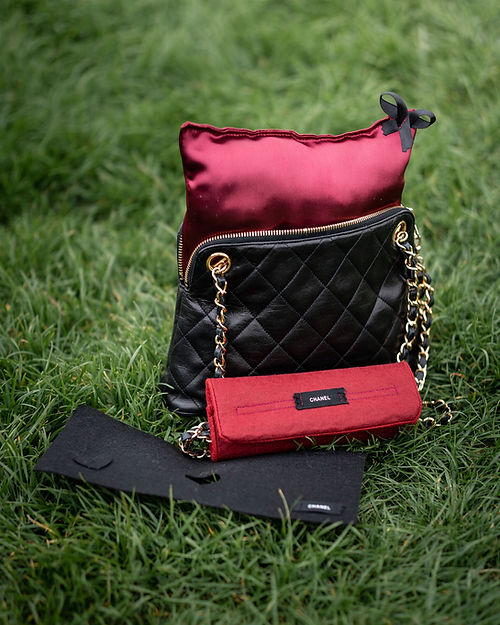 Chain wrap padded protector for flap bags | Luxury Bag Heaven 2.0