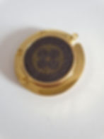Small Mono heart charm 18